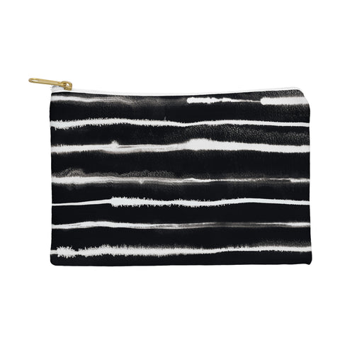 Ninola Design Ink stripes Black Pouch