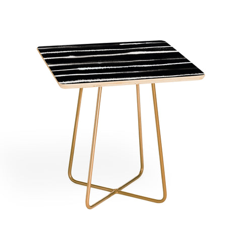 Ninola Design Ink stripes Black Side Table