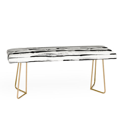 Ninola Design Ink stripes White Bench