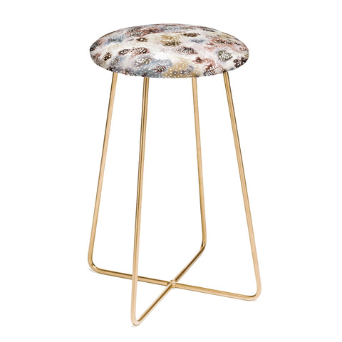 Ninola Design Japandi Experimental Texture Counter Stool