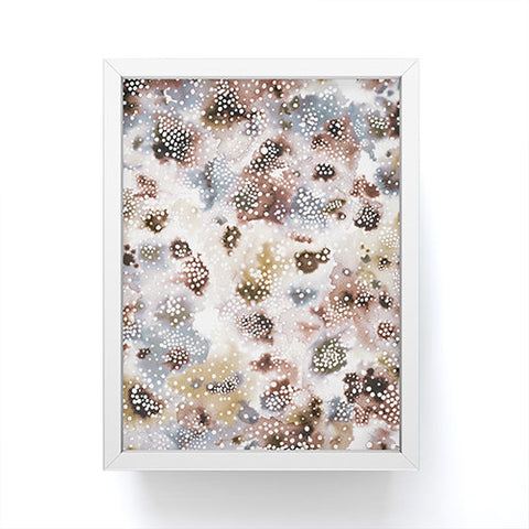 Ninola Design Japandi Experimental Texture Framed Mini Art Print