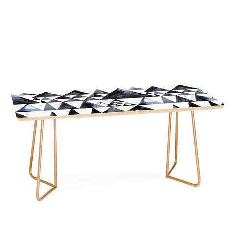 Ninola Design Japandi Geometric Triangles Coffee Table
