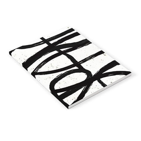 Ninola Design Japandi Minimal Black Marker Notebook