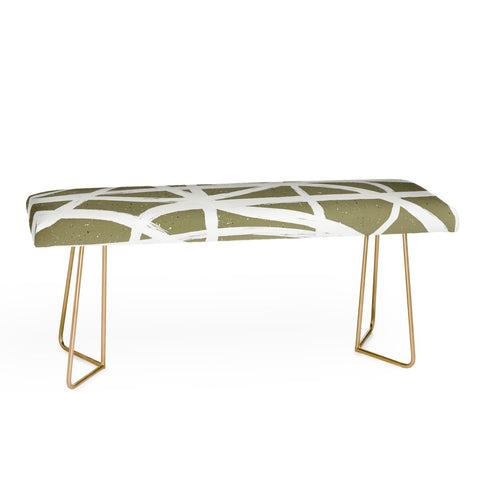 Ninola Design Japandi Minimal Marker Beige Bench