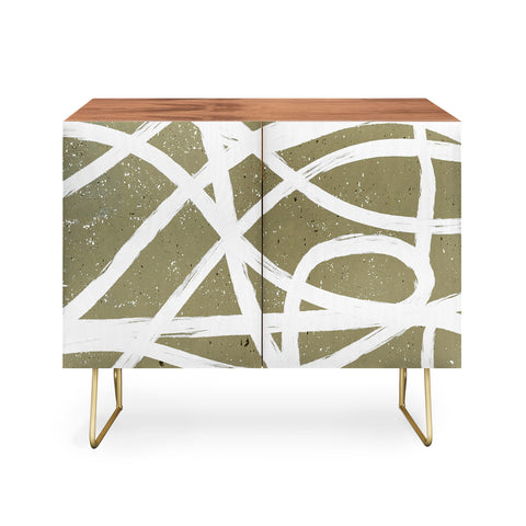 Ninola Design Japandi Minimal Marker Beige Credenza