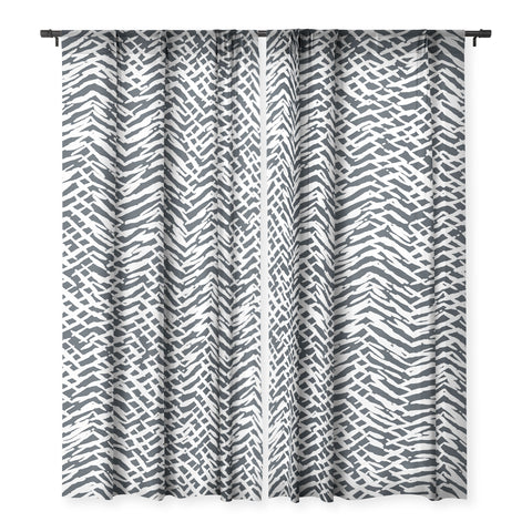 Ninola Design Japandi Texture Marks Sheer Non Repeat