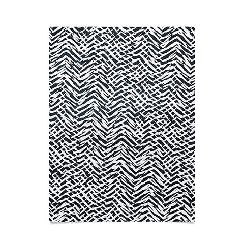 Ninola Design Japandi Texture Marks Poster