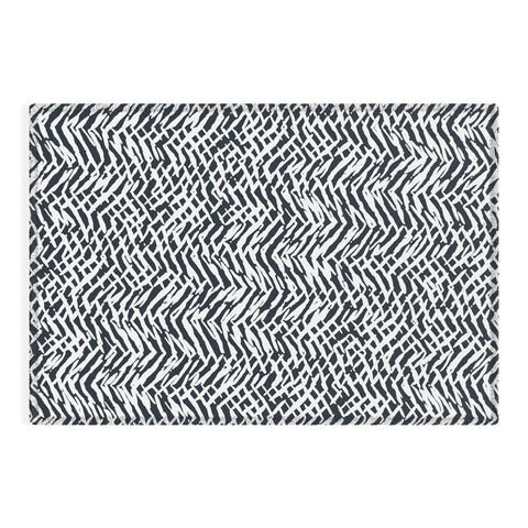 Ninola Design Japandi Texture Marks Outdoor Rug
