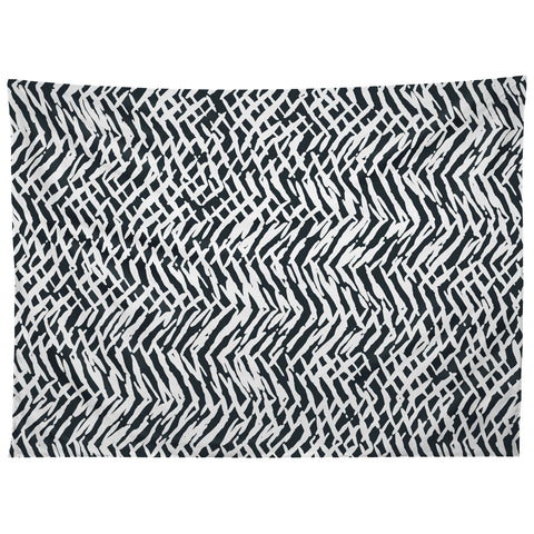 Ninola Design Japandi Texture Marks Tapestry