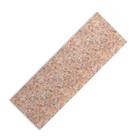 Ninola Design Knit texture Gold Orange Yoga Mat