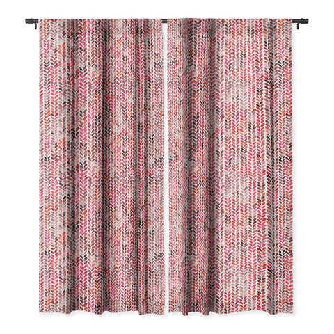 Ninola Design Knitting texture Christmas Red Blackout Non Repeat