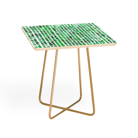 Ninola Design Knitting texture Green Side Table