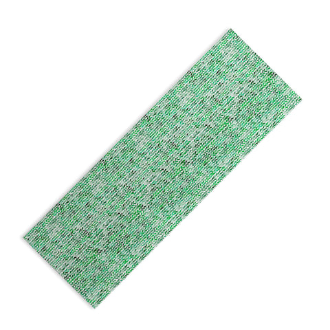 Ninola Design Knitting texture Green Yoga Mat