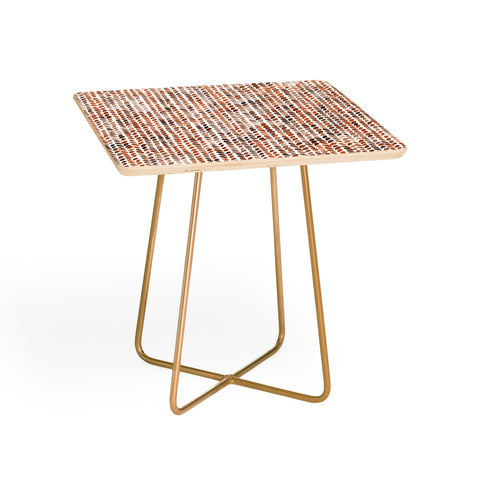 Ninola Design Knitting Wool Fall Terracotta Side Table