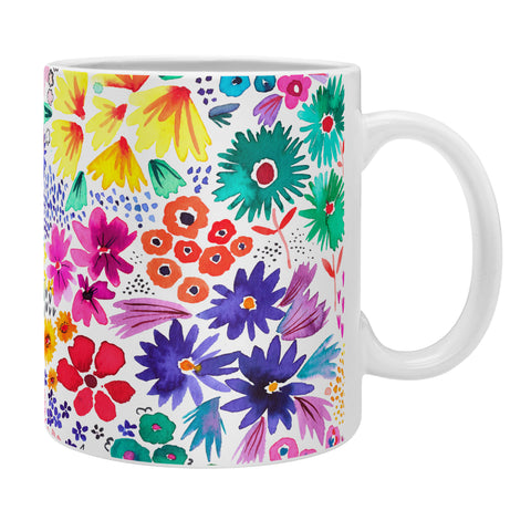 Ninola Design Little artful flowers Multi Coffee Mug