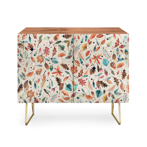 Ninola Design Little Autumn Leaves Credenza