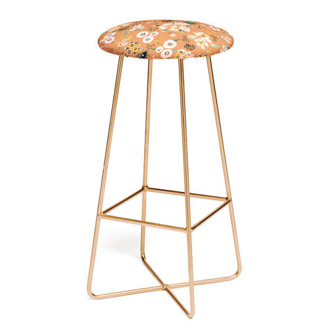 Ninola Design Little desert flowers Terracota Bar Stool