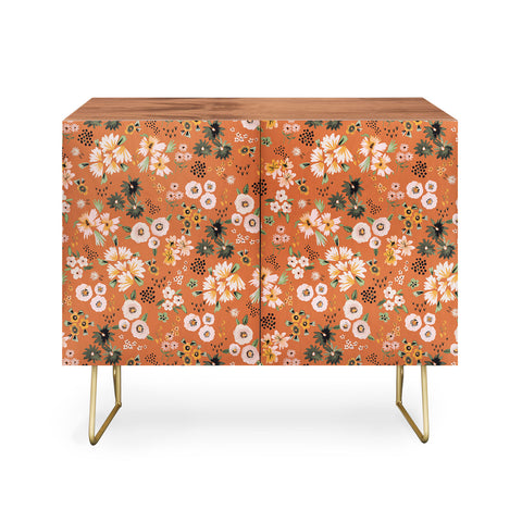 Ninola Design Little desert flowers Terracota Credenza