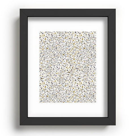 Ninola Design Little dots gold silver Recessed Framing Rectangle