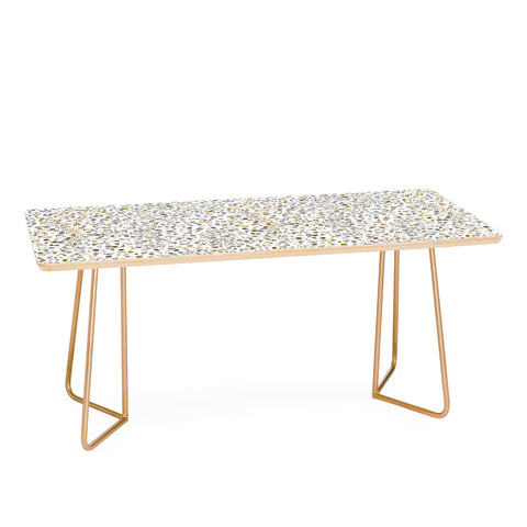 Ninola Design Little dots gold silver Coffee Table