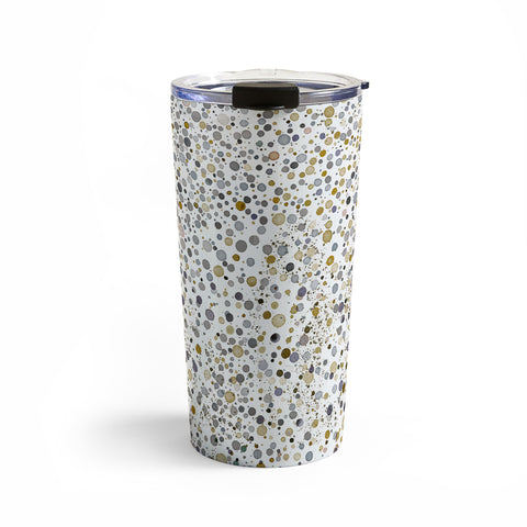 Ninola Design Little dots gold silver Travel Mug