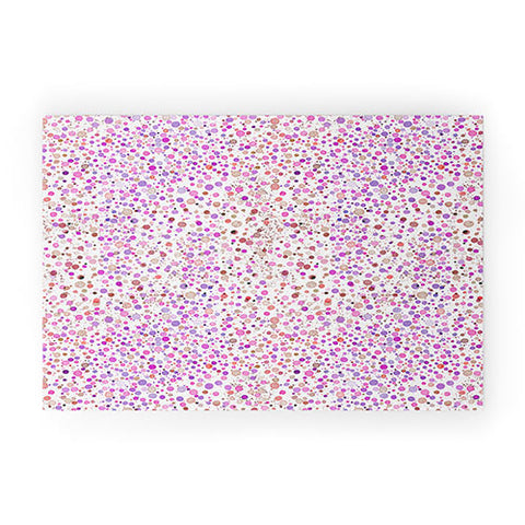 Ninola Design Little dots pink Welcome Mat