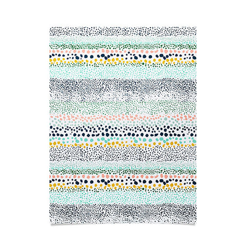 Ninola Design Little Dots Textured White Poster