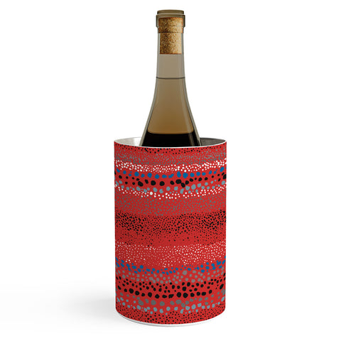 Ninola Design Little Textured Dots Red Wine Chiller