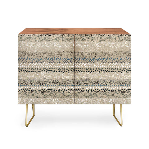 Ninola Design Little textured dots Sand Credenza