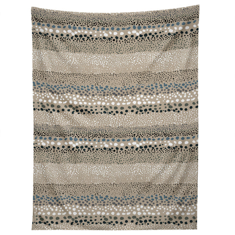 Ninola Design Little textured dots Sand Tapestry