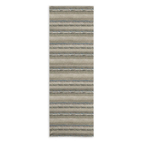 Ninola Design Little textured dots Sand Yoga Towel