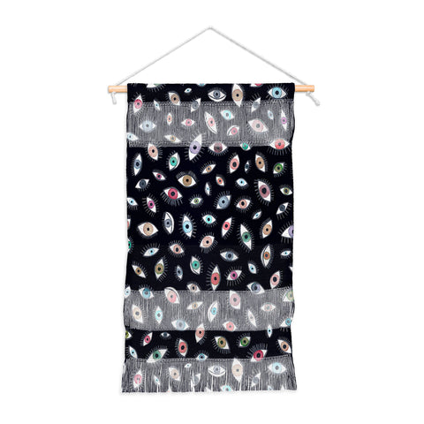 Ninola Design Looking eyes black Wall Hanging Portrait