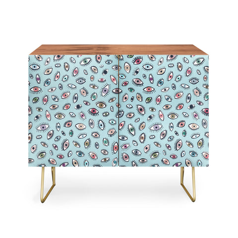 Ninola Design Looking eyes blue Credenza