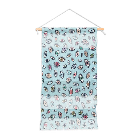 Ninola Design Looking eyes blue Wall Hanging Portrait