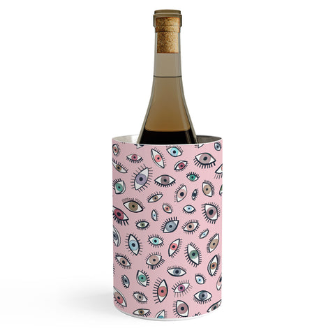Ninola Design Looking eyes Pink Wine Chiller