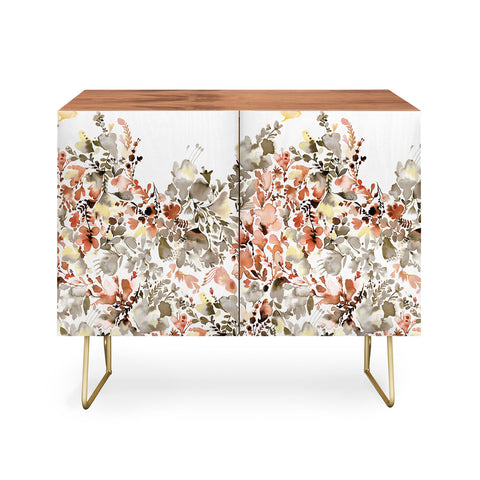 Ninola Design Magic summery flowers Terracota Credenza