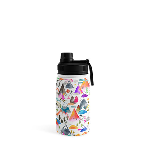 Ninola Design Magical Mountains Simply Modern Water Bottle
