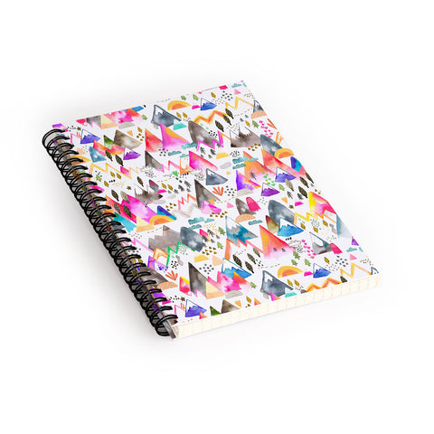Ninola Design Magical Mountains Simply Modern Spiral Notebook