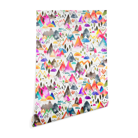 Ninola Design Magical Mountains Simply Modern Wallpaper