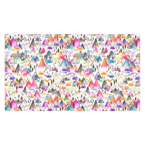 Ninola Design Magical Mountains Simply Modern Tablecloth