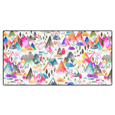 Ninola Design Magical Mountains Simply Modern Desk Mat