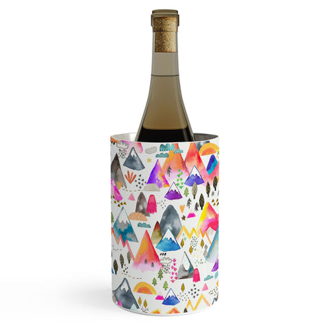 Ninola Design Magical Mountains Simply Modern Wine Chiller