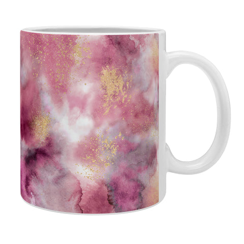 Ninola Design Marble Watercolor Pink Coffee Mug