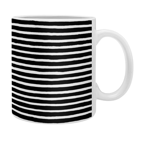 Ninola Design Marker Stripes Black Coffee Mug