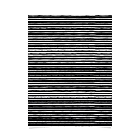 Ninola Design Marker Stripes Black Poster
