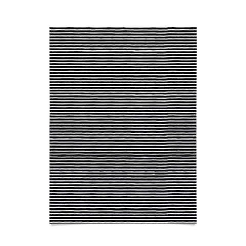 Ninola Design Marker Stripes Black Poster