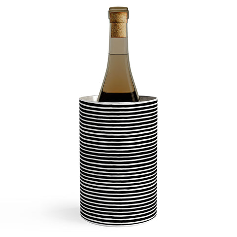 Ninola Design Marker Stripes Black Wine Chiller