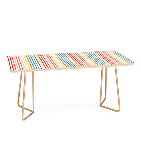 Ninola Design Marker stripes colors Coffee Table