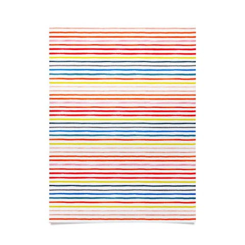 Ninola Design Marker stripes colors Poster