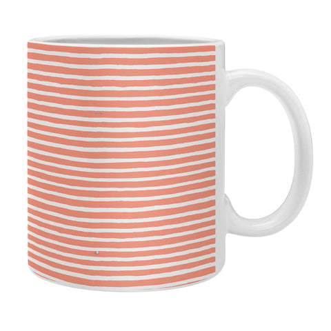 Ninola Design Marker Stripes Pink Coffee Mug